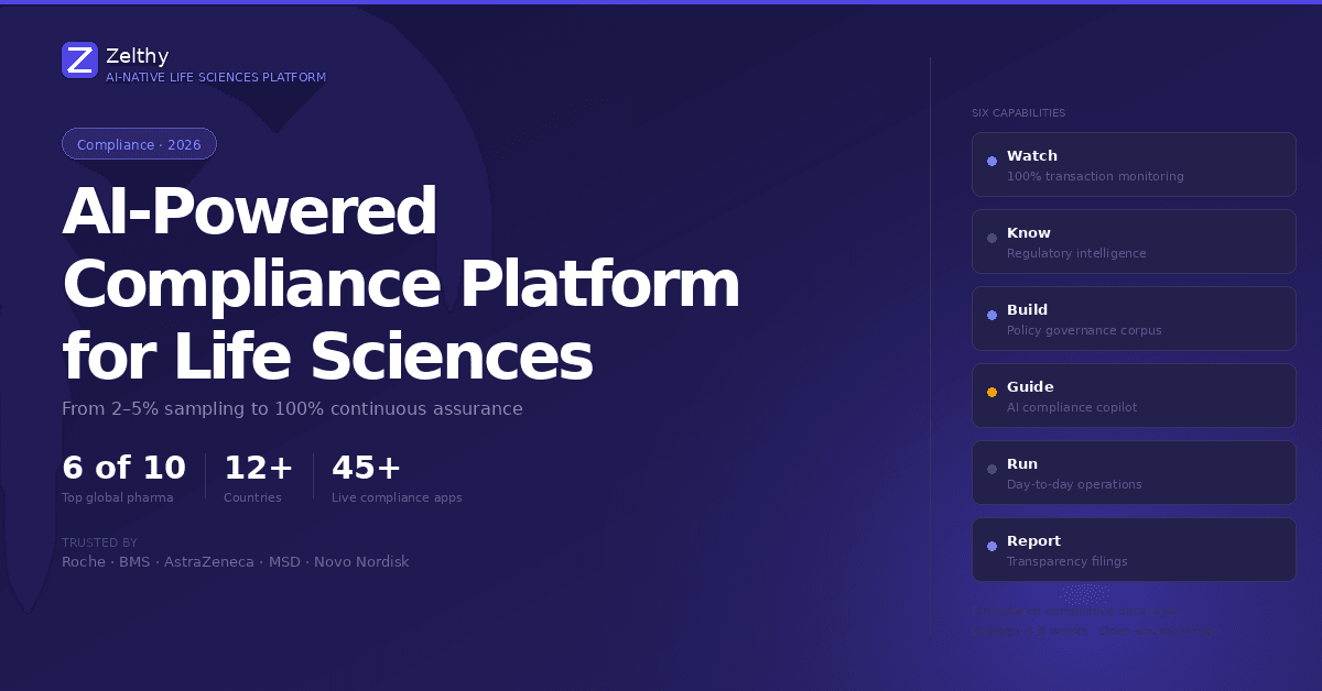 AI-Powered Compliance Platform for Life Sciences