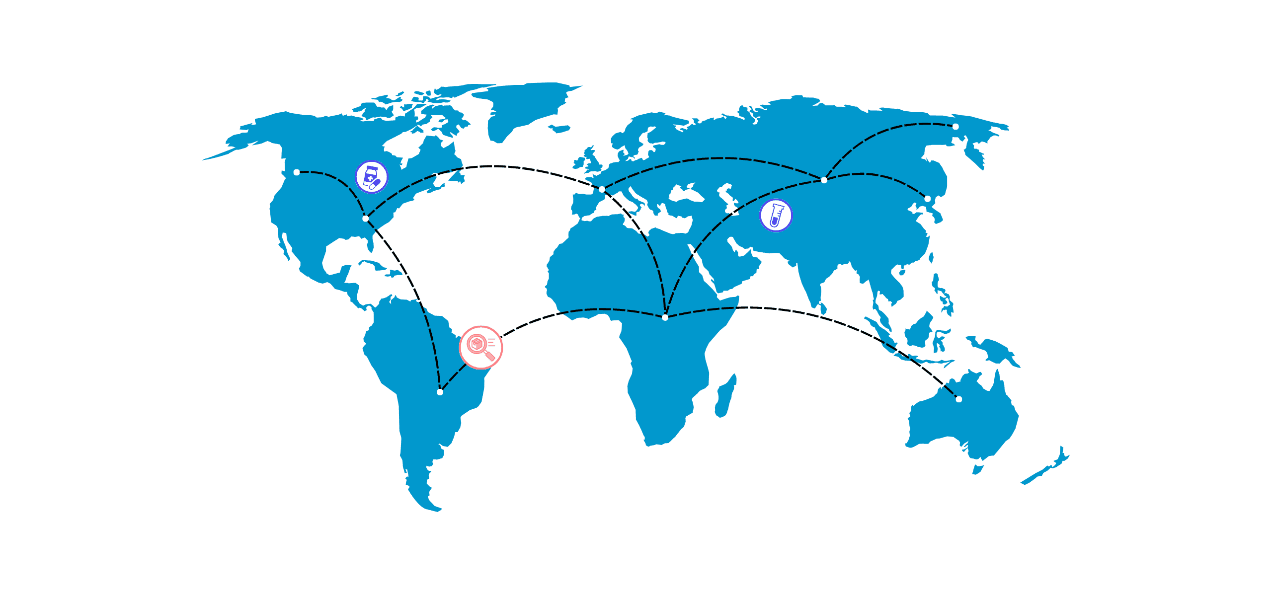 Global pharmaceutical traceability landscape showing regulatory maturity, serialization standards, and supply chain tracking across markets